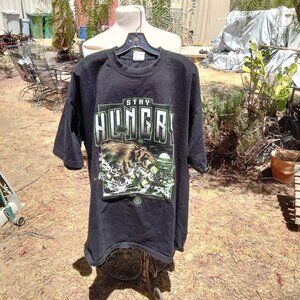 Streetwise Clothing Co STAY HUNGRY Graphic T-Shirt 3XL Long Sleeve Bear Cash